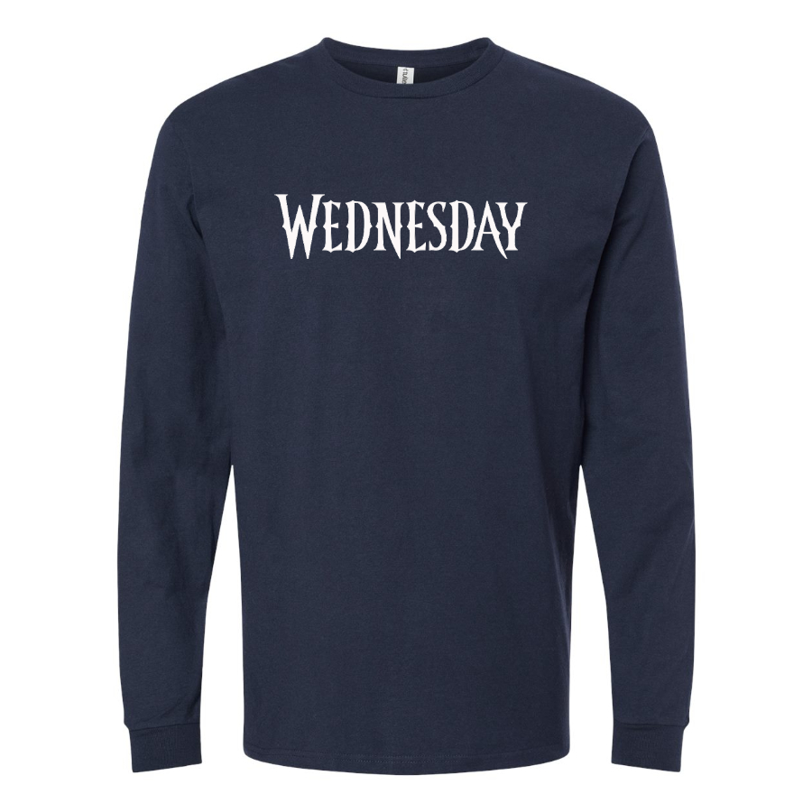 Youth Kids Wednesday Show Long Sleeve T-Shirt