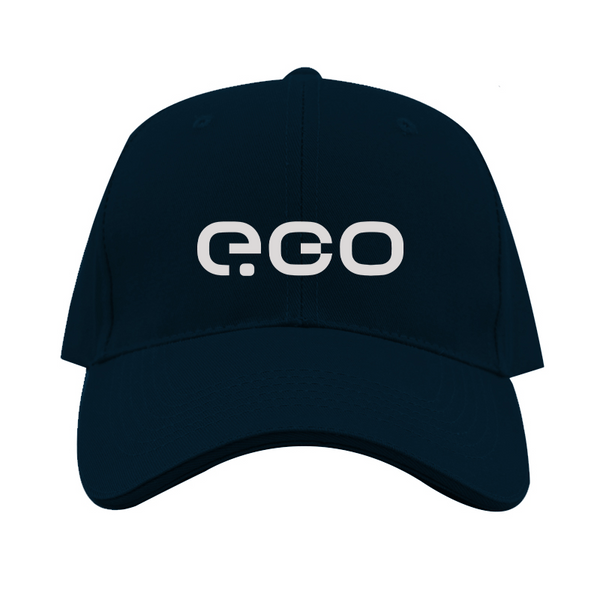 e-GO Logo  Dad Baseball Cap Hat