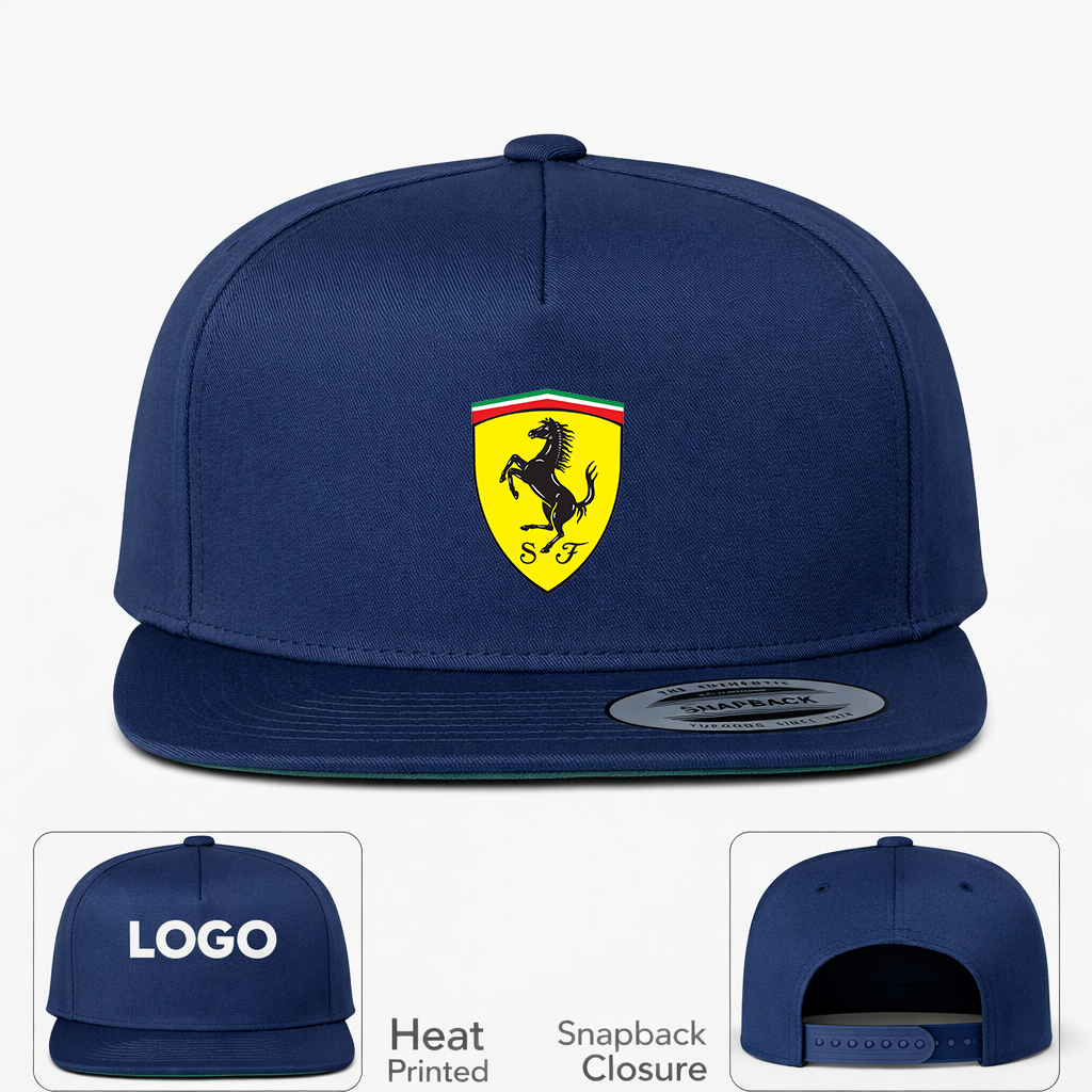 Ferrari Motorsport  Car Snapback Hat