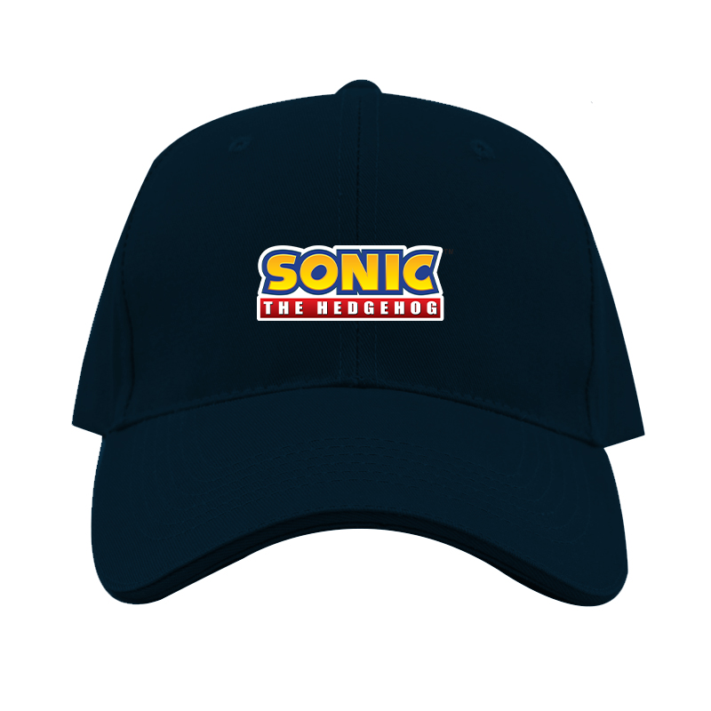 Sonic The Hedgehog Cartoon Dad Baseball Cap Hat