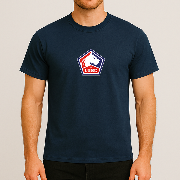 Men's Lille Olympique FC Cotton T-Shirt