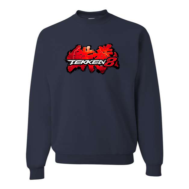 Men's Tekken 8 Game PS5 Crewneck Sweatshirt