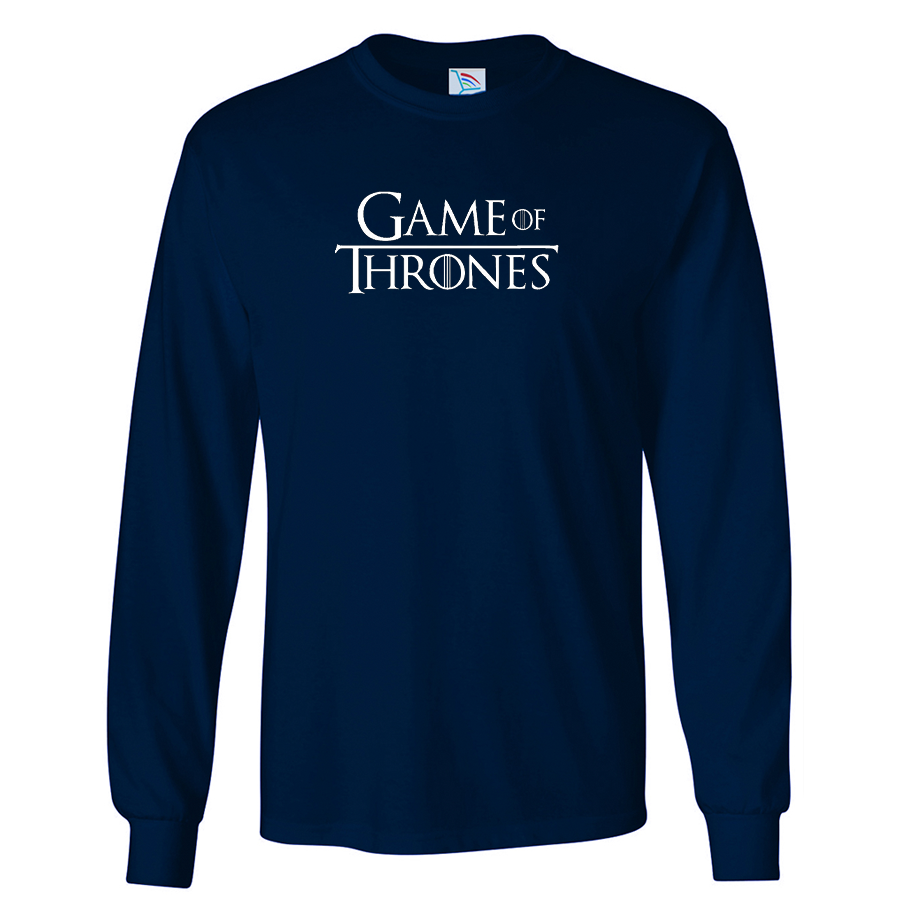 Men's Game of Thrones TV Show Long Sleeve T-Shirt