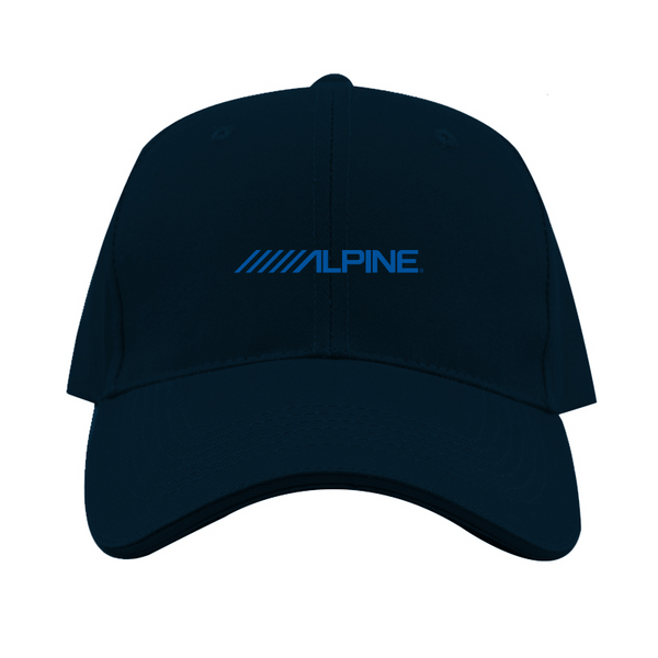 Alpine Logo Dad Baseball Cap Hat
