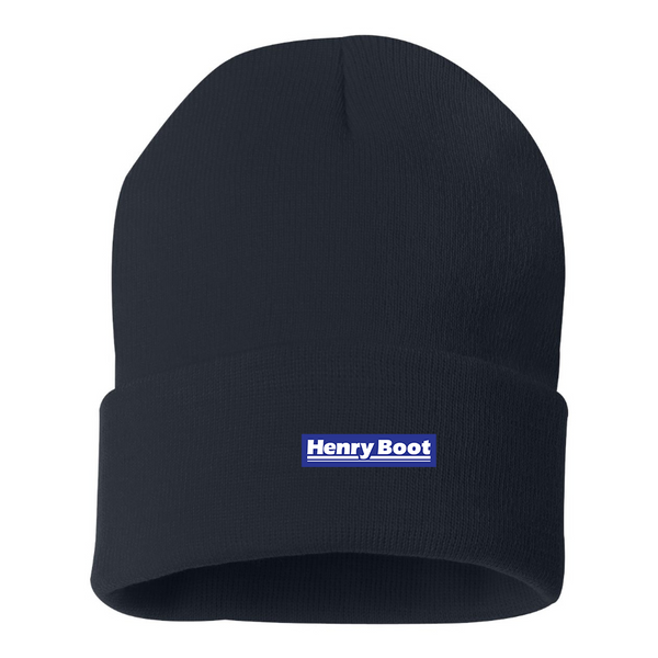 Henry Boot Logo Beanie Hat