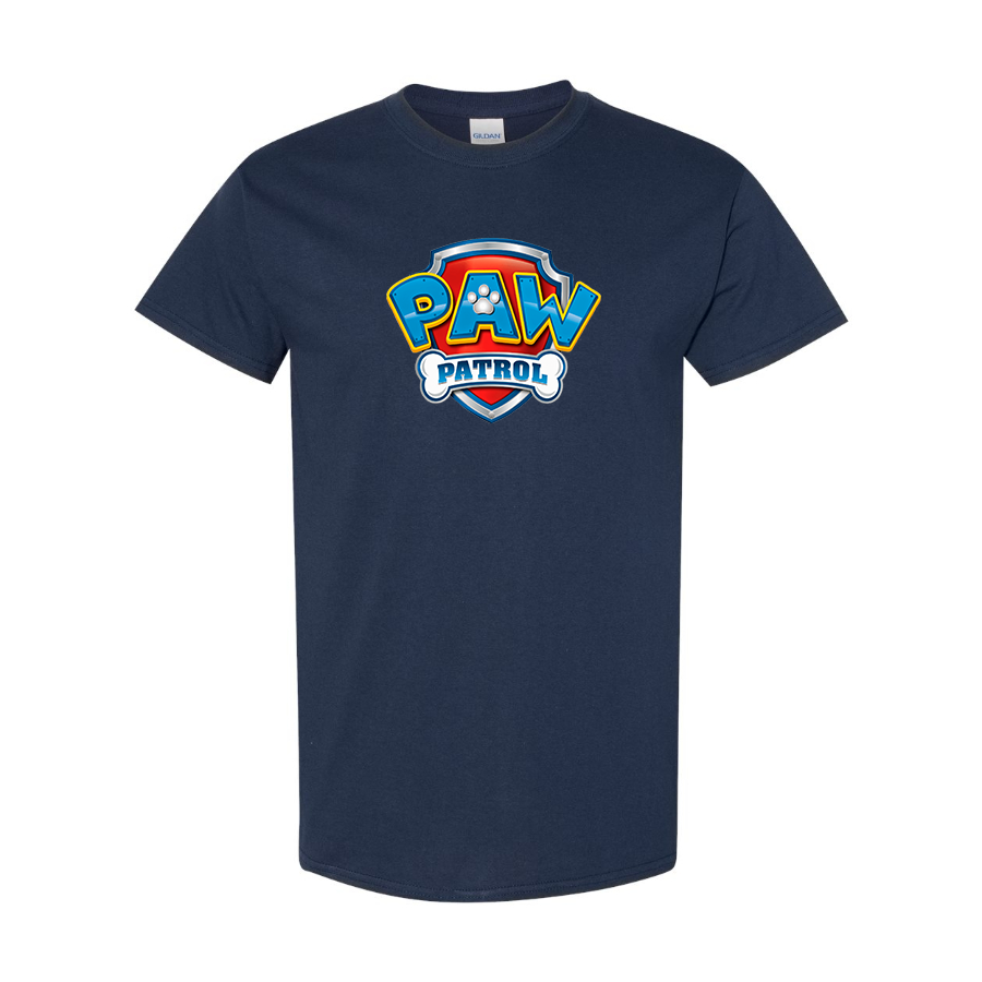 Men's Paw Patrol Cartoon Cotton T-Shirt