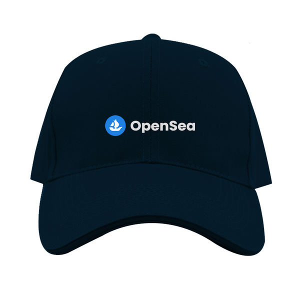 OpenSea Logo  Dad Baseball Cap Hat