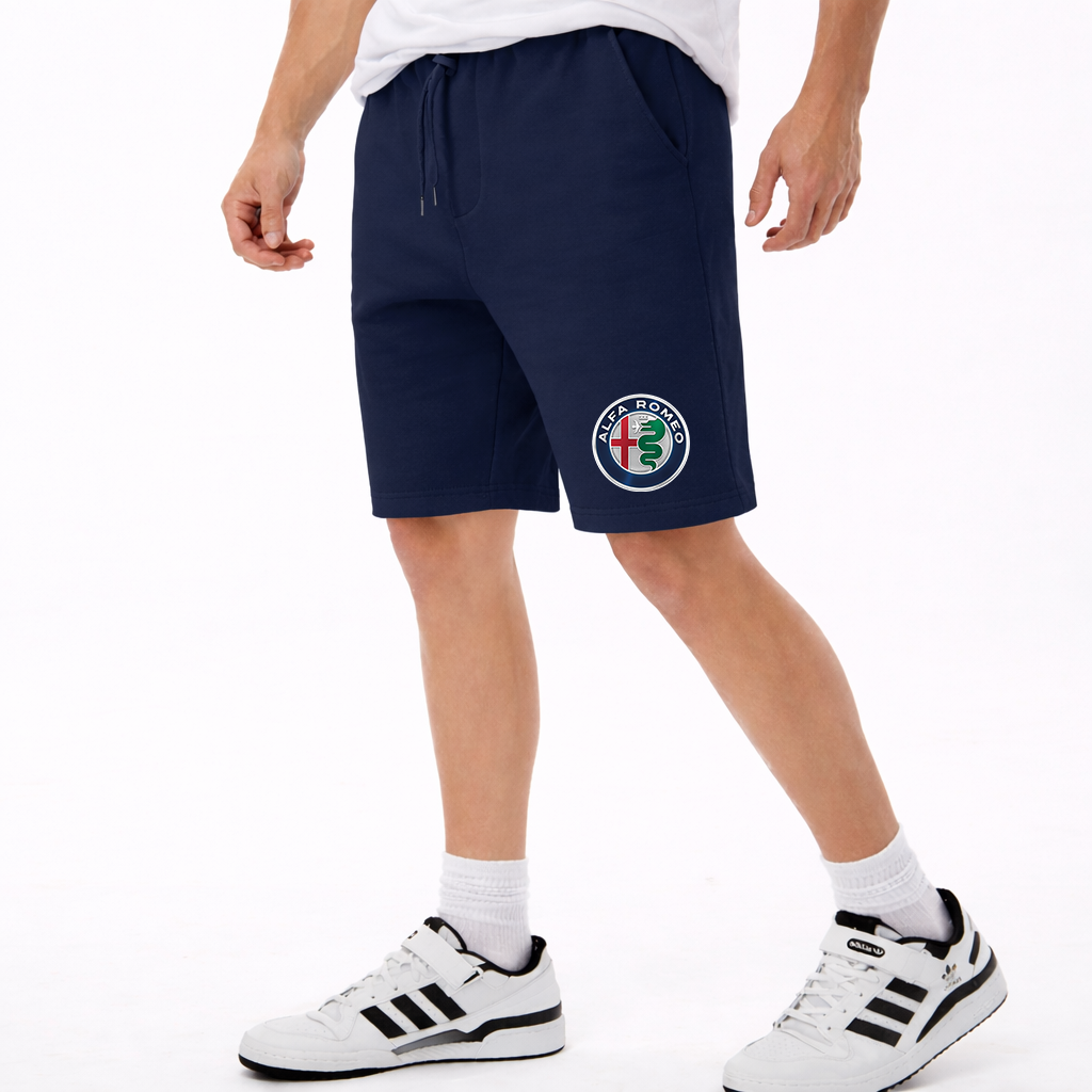 Men's Alfa Romeo Car Athletic Fleece Shorts