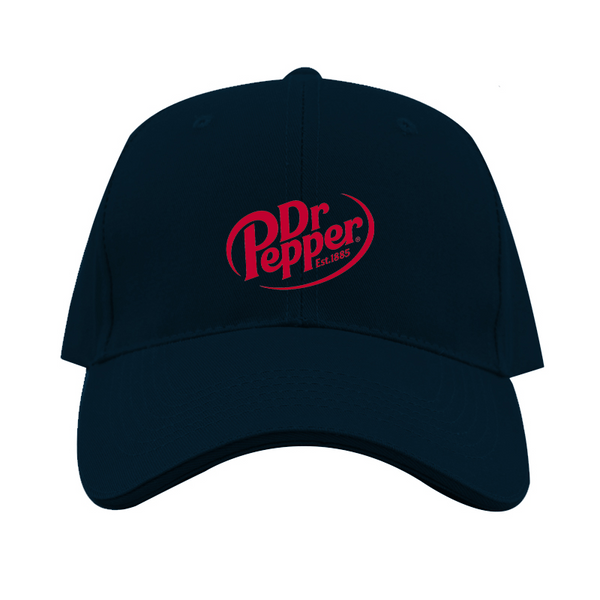 Dr Pepper Logo  Dad Baseball Cap Hat