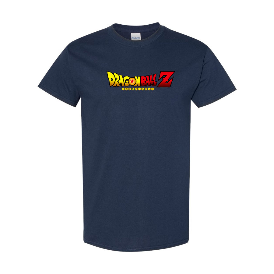 Youth Kids Dragon Ball Z Cartoon Title Cotton T-Shirt