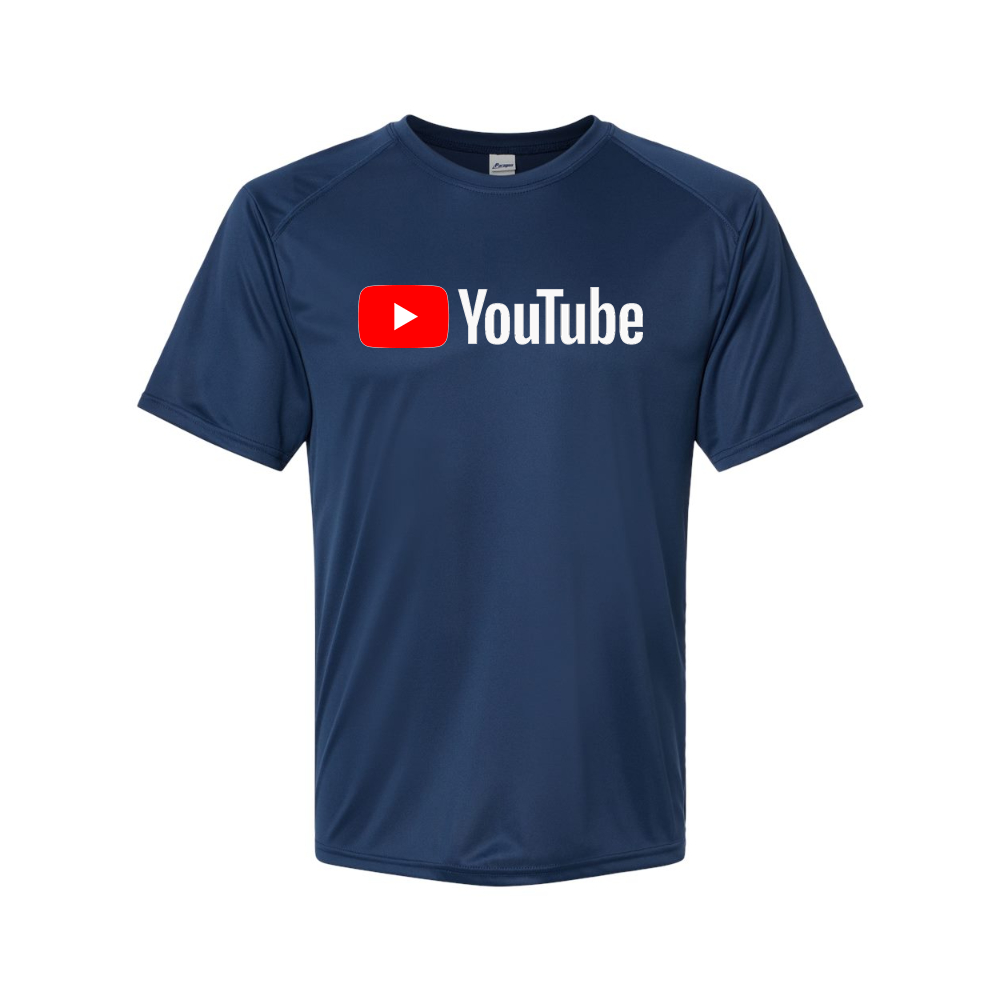 Men's YouTube Social Video Steaming Performance T-Shirt