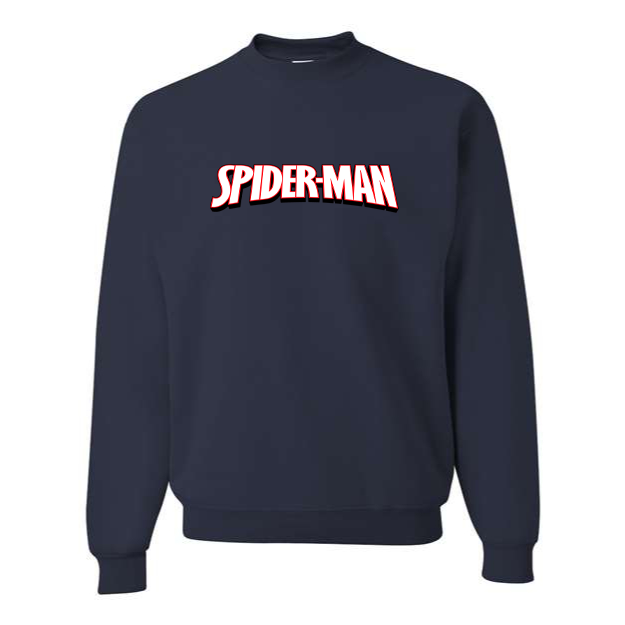 Men's Spider-Man Marvel Comics Superhero Crewneck Sweatshirt