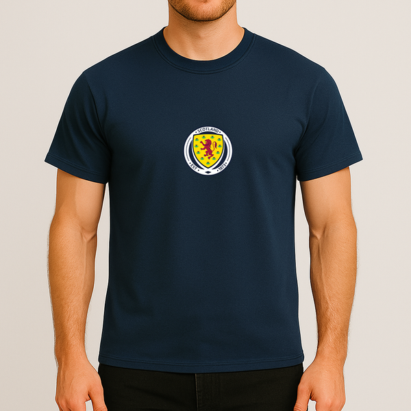 Men's Scotland National Soccer Team Cotton T-Shirt