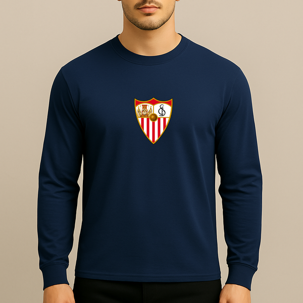 Men's Sevilla FC Long Sleeve T-Shirt