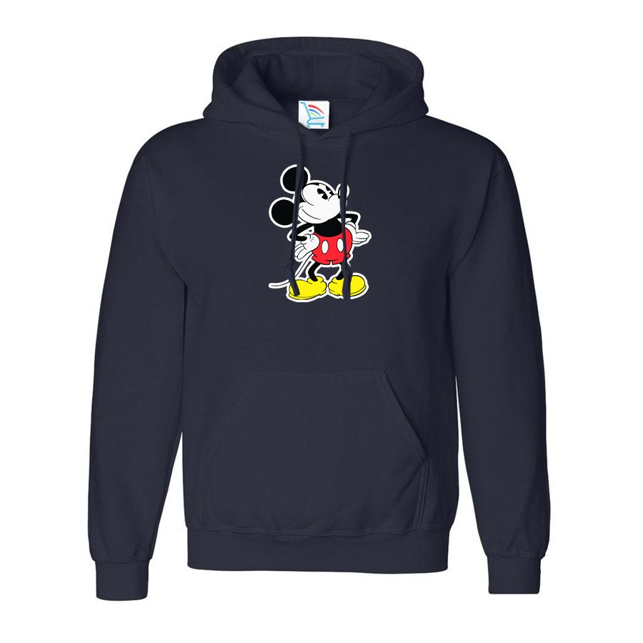 Men's Mickey Mouse Cartoon Pullover Hoodie