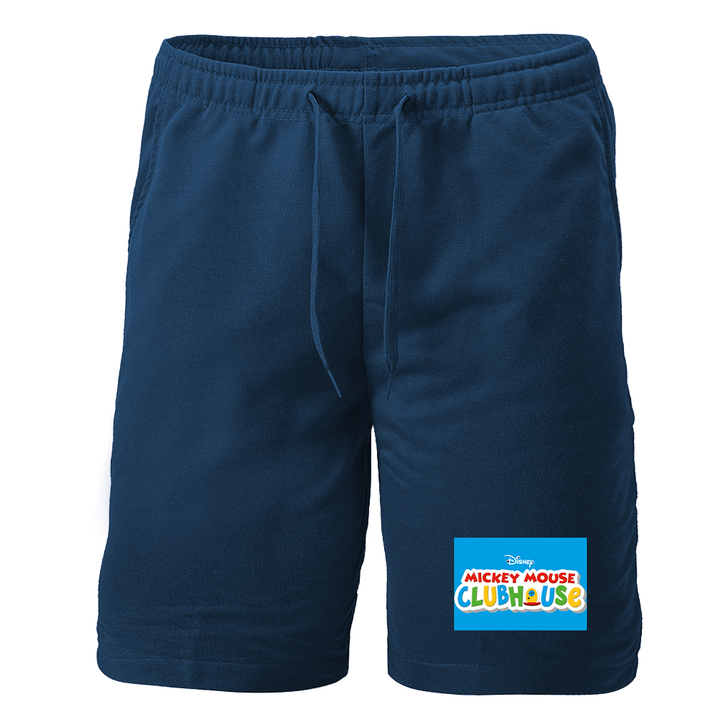 Men's Mickey Mouse ClubHouse Athletic Fleece Shorts