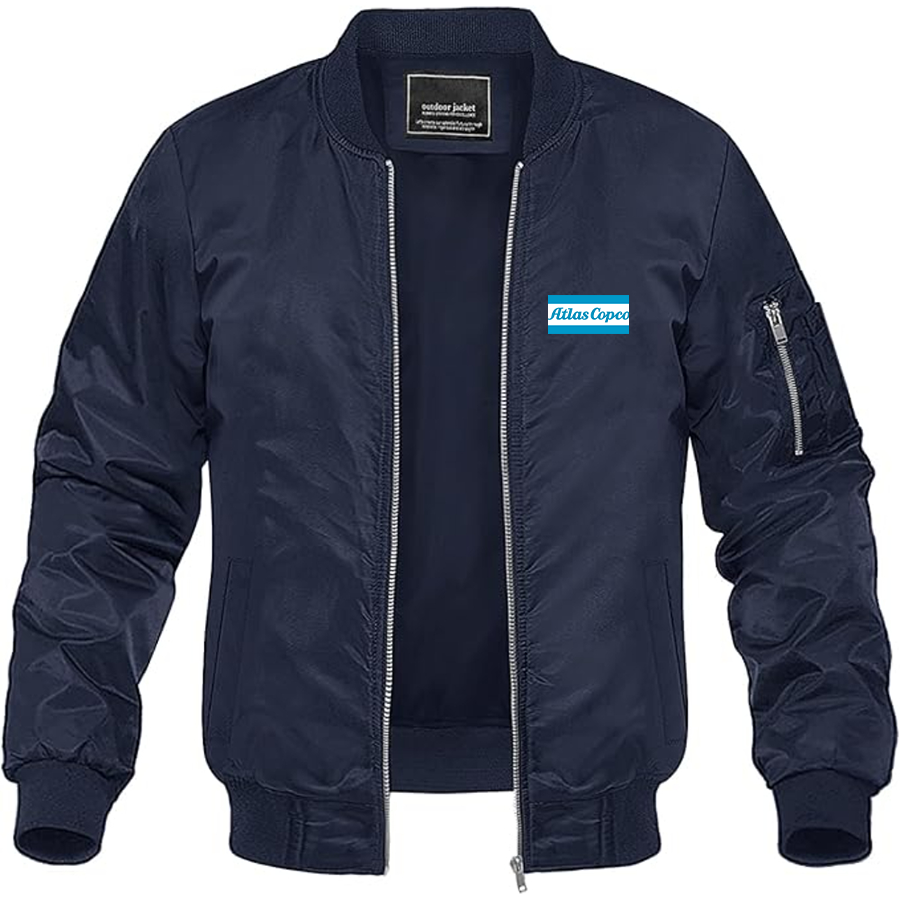Men's Atlas Copco Logo Lightweight Bomber Jacket