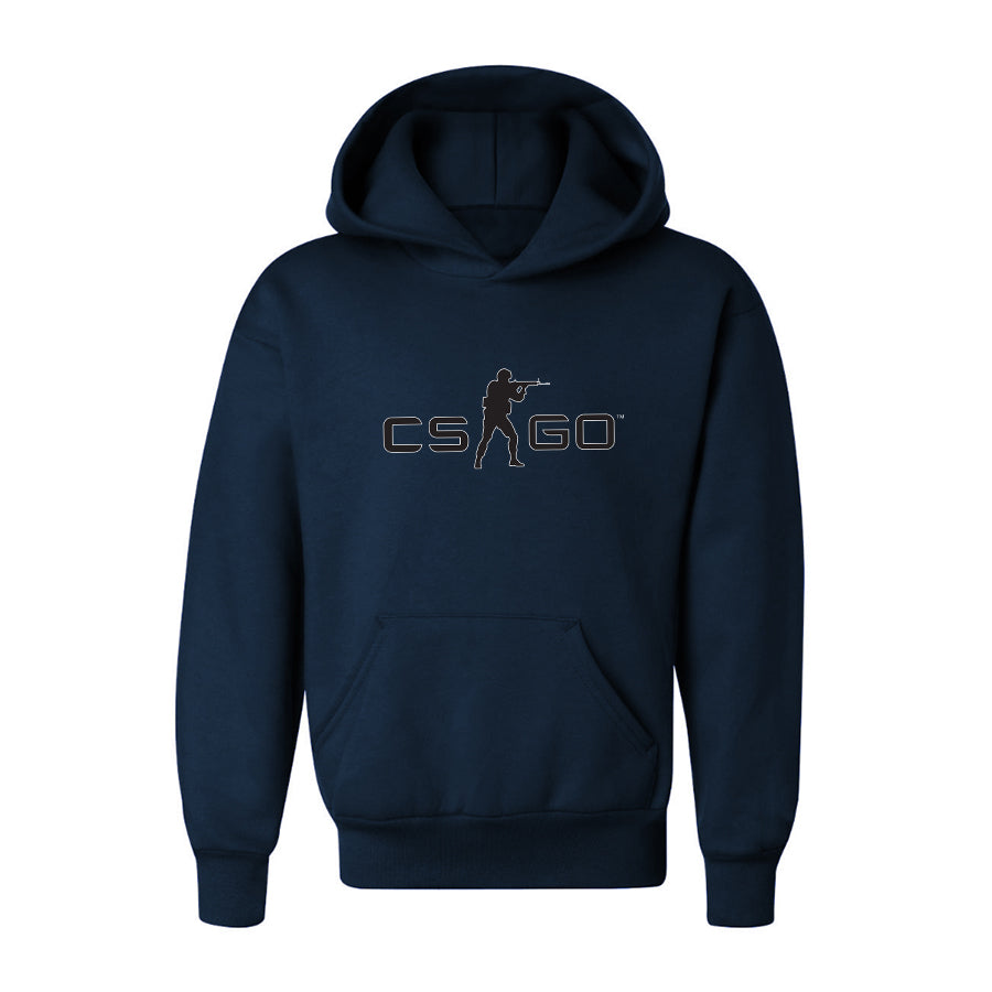 Youth Kids Counter Strike GO Game Pullover Hoodie