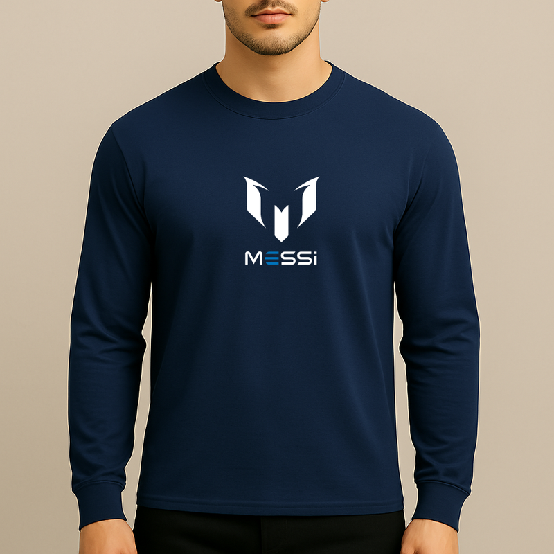 Men's Lionel Messi Air Messi Soccer Long Sleeve T-Shirt