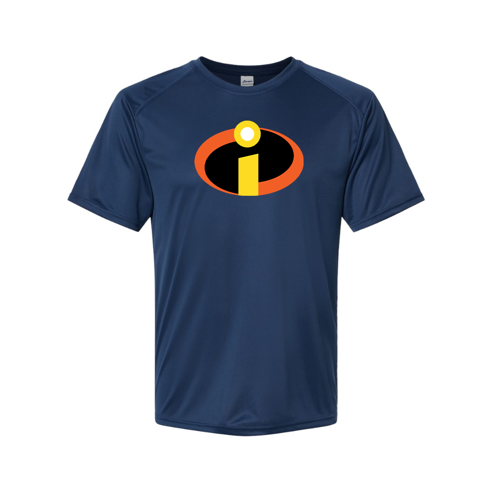 Men's The Incredibles Cartoon Polyester T-Shirt