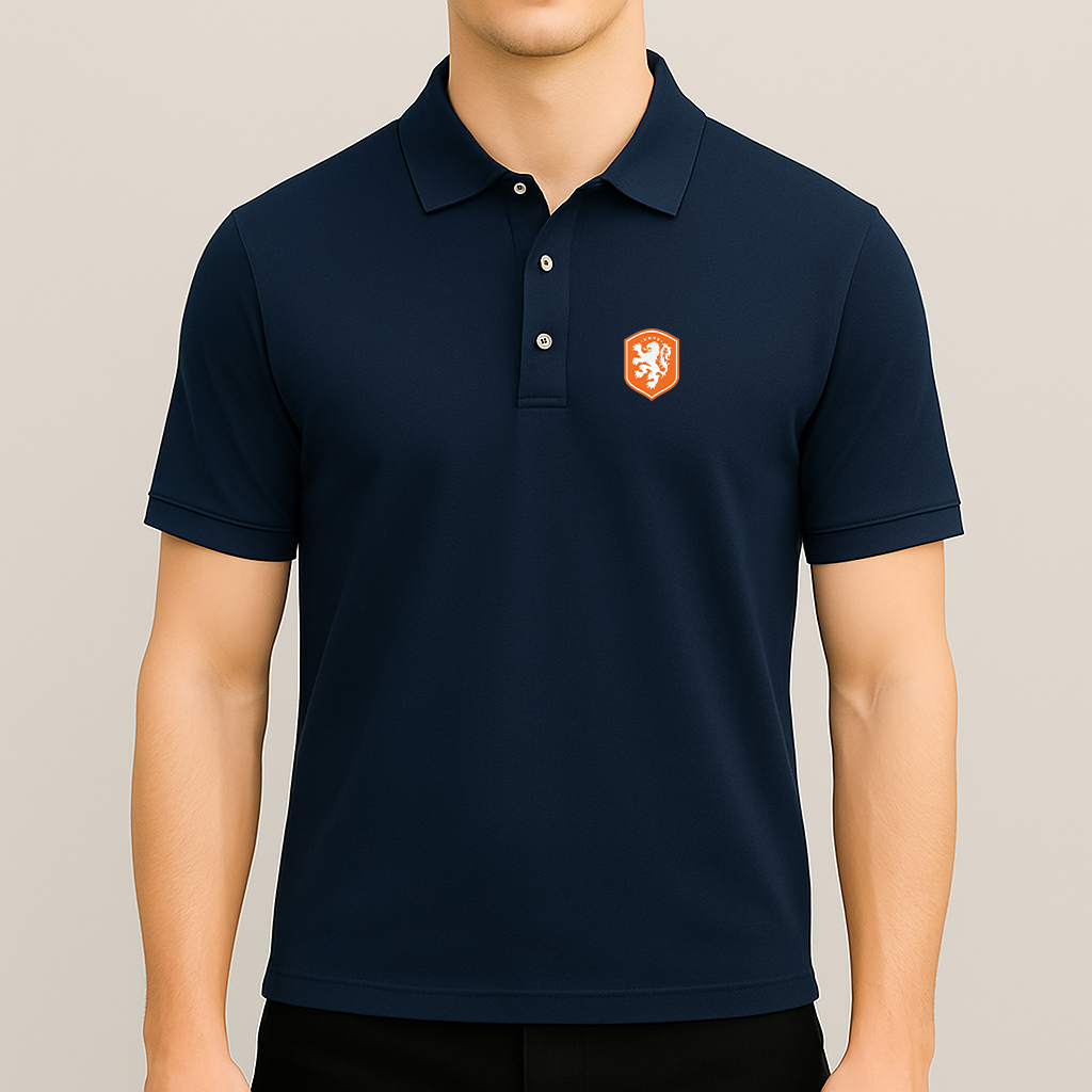 Men's Netherlands National Soccer Team Dry Blend Polo