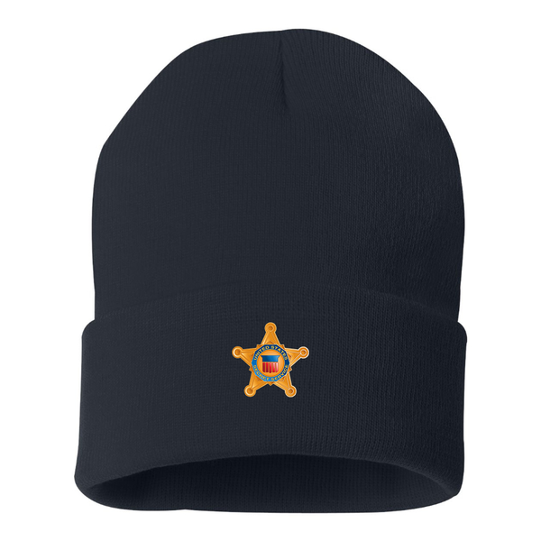 Secret Service Star Logo Beanie Hat