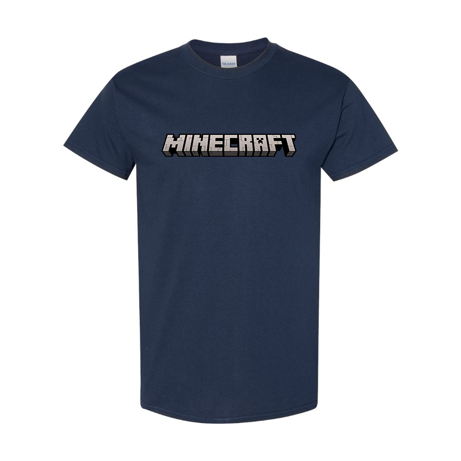 Men's Minecraft Game Cotton T-Shirt