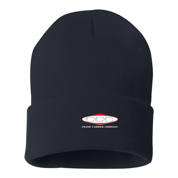 Crane Carrier Company  Logo Beanie Hat