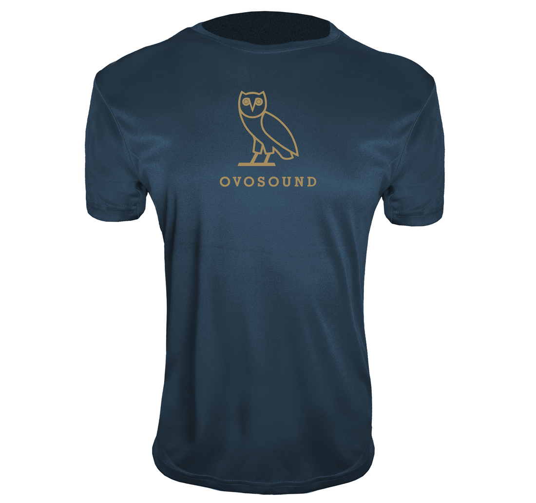 Men's Ovosound Drake Music Polyester T-Shirt