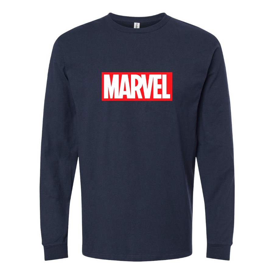 Men's Marvel Comics Superhero Long Sleeve T-Shirt