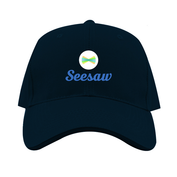 Seesaw  Logo  Dad Baseball Cap Hat