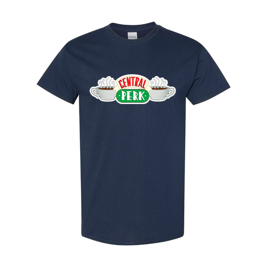 Men's Central Perk Friends Show  Cotton T-Shirt