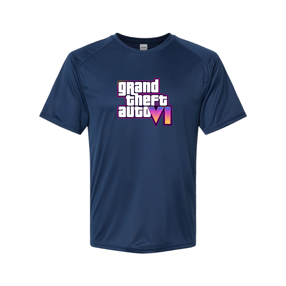 Men's GTA 6 Grand Theft Auto VI Performance T-Shirt Game