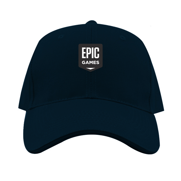 Epic Games Logo  Dad Baseball Cap Hat