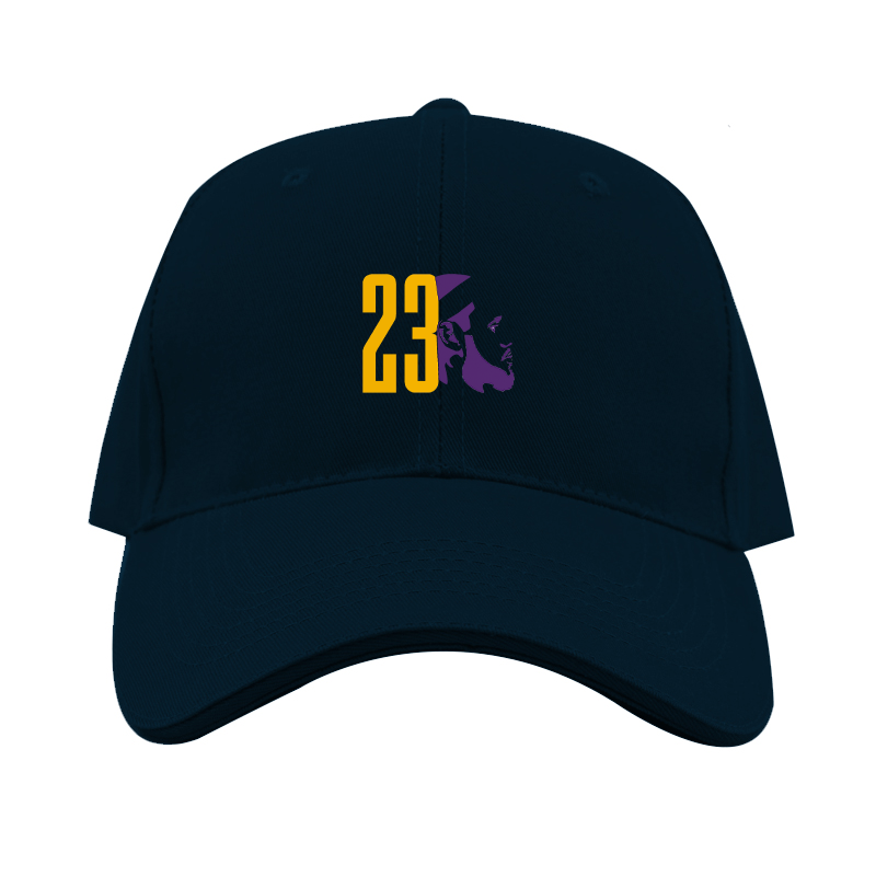 Lebron James 23 Dad Baseball Cap Hat