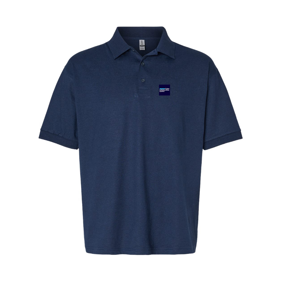 Men's Australian Cyber Collaboration Centre Logo Dry Blend Polo - Navy