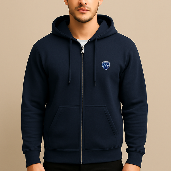 Men's Sporting Kansas City FC Zipper Hoodie