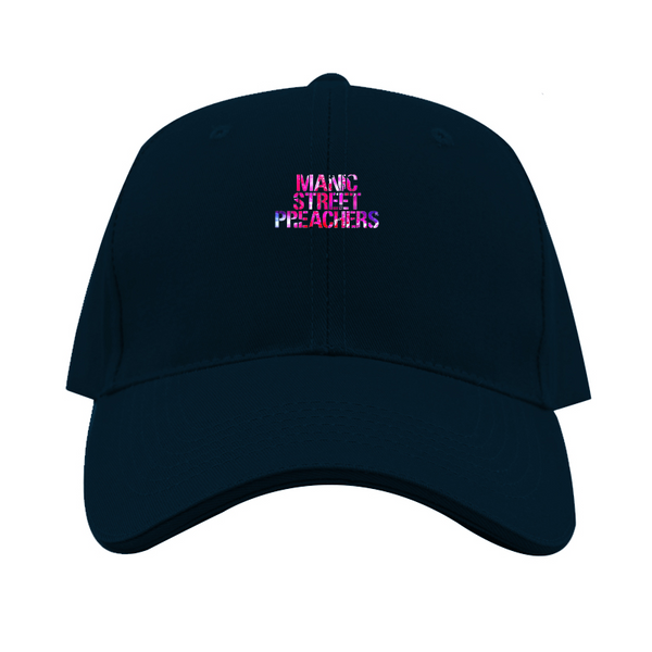 Manic Street Preachers Logo Dad Baseball Cap Hat