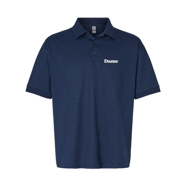 Men's Dame Products Logo Dry Blend Polo