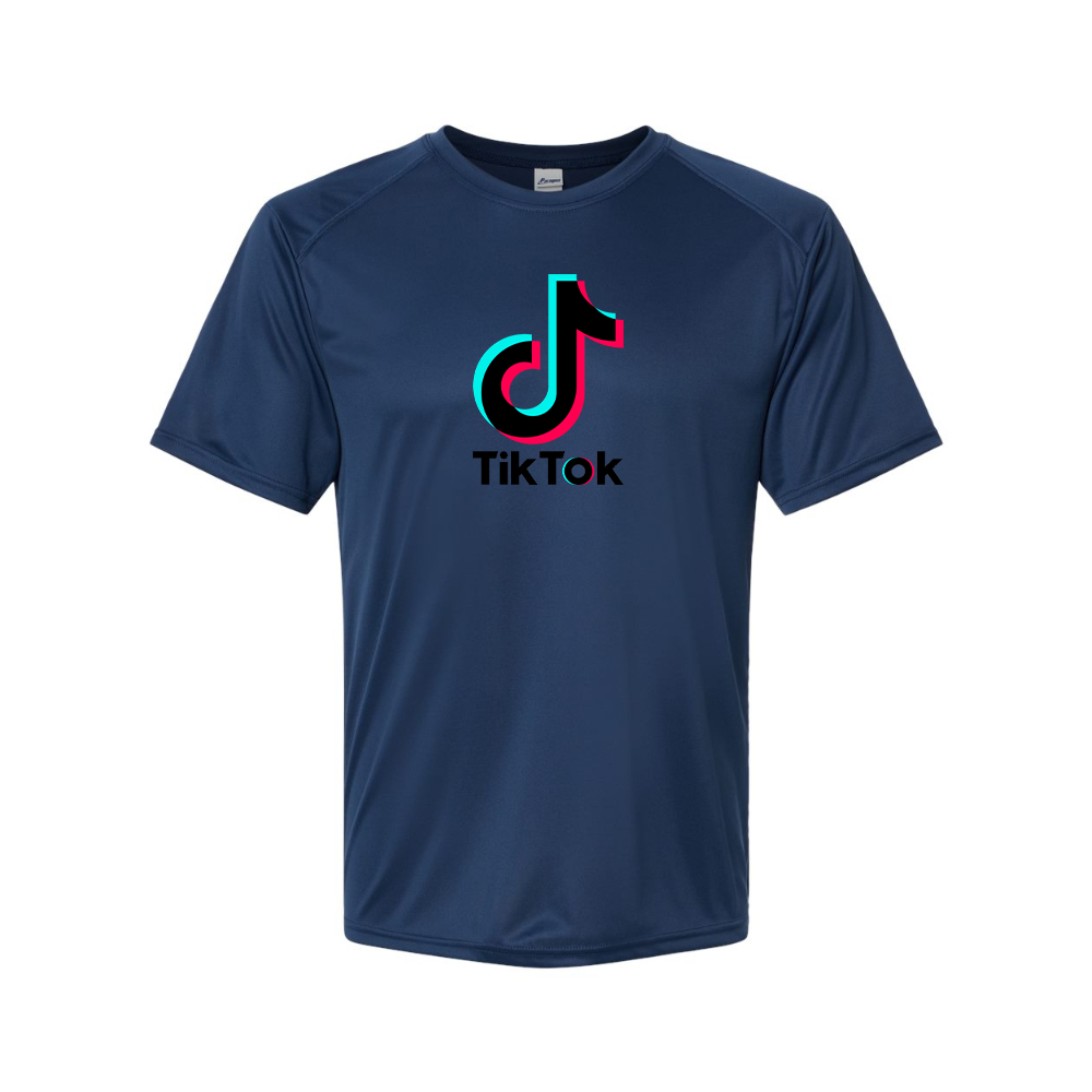 Men's TikTok Social Polyester T-Shirt