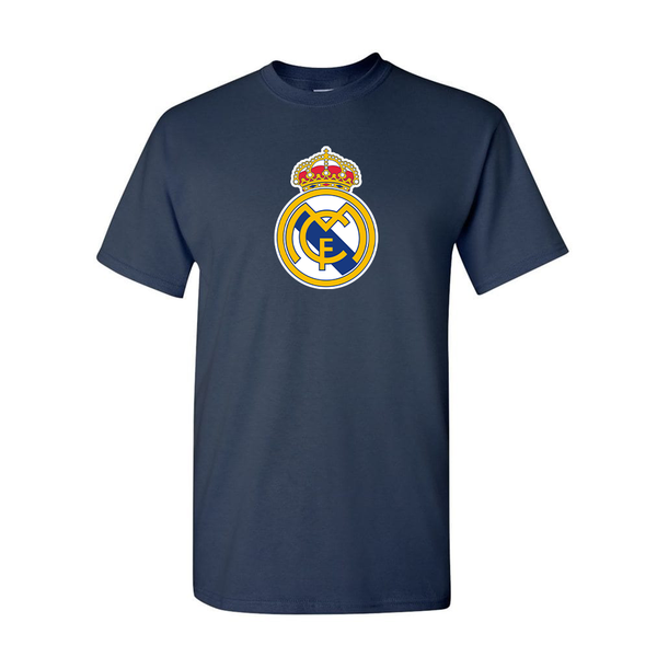 Youth Kids Real Madrid Soccer Cotton T-Shirt