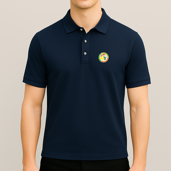 Men's Senegal National Soccer Team Dry Blend Polo