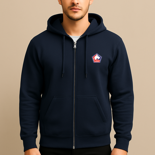 Men's Lille Olympique FC Zipper Hoodie