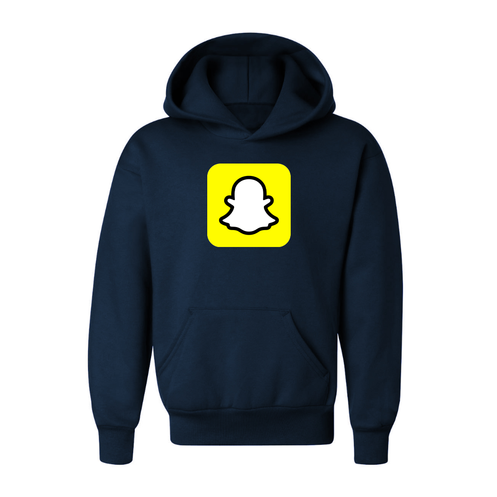 Youth Kids Snapchat Social Pullover Hoodie