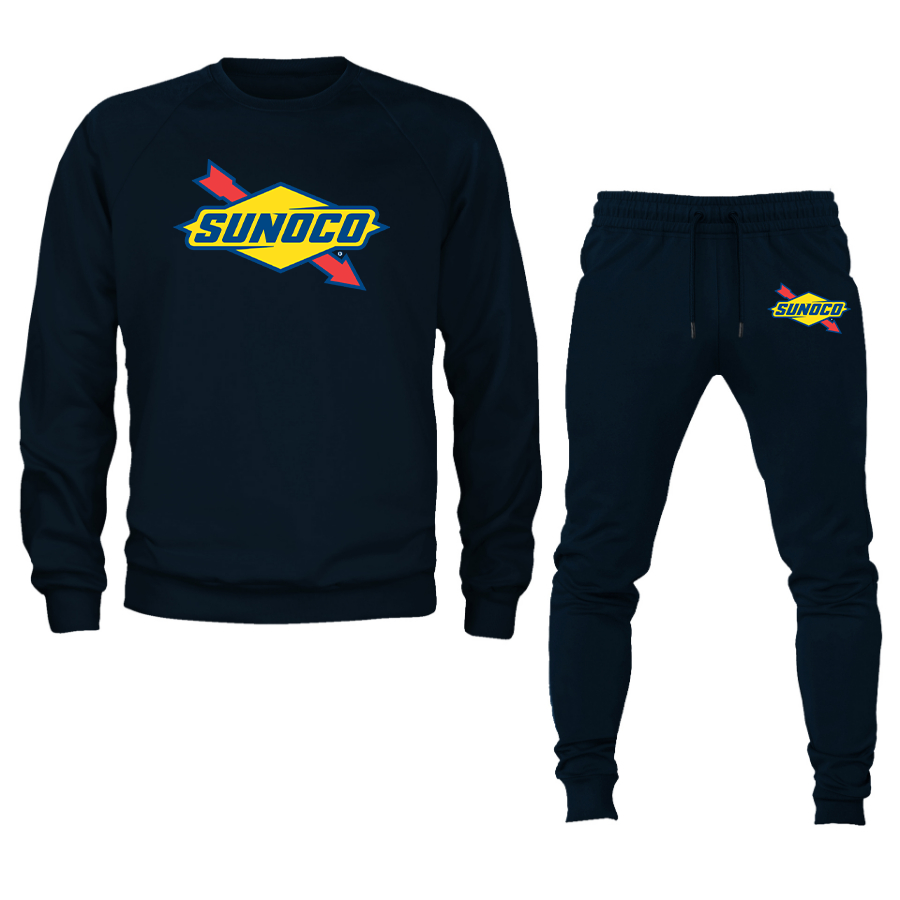 Men's Sunoco Gas Station Crewneck Sweatshirt Joggers Suit