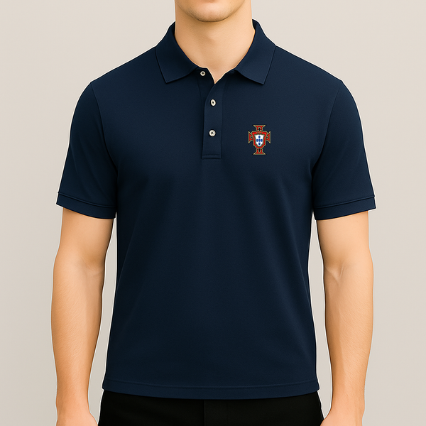 Men's Portugal National Soccer Team Dry Blend Polo