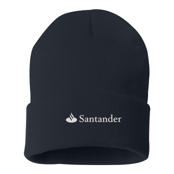 Santander Logo  Beanie Hat
