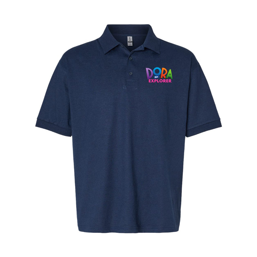 Men's Dora The Explorer Cartoon Dry Blend Polo