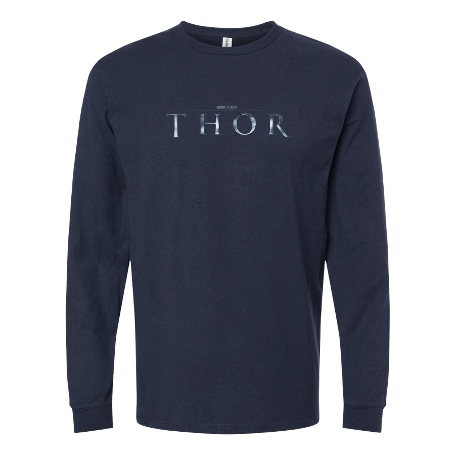 Men's Thor Marvel Superhero Long Sleeve T-Shirt