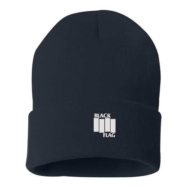 Black Flag Logo Beanie Hat